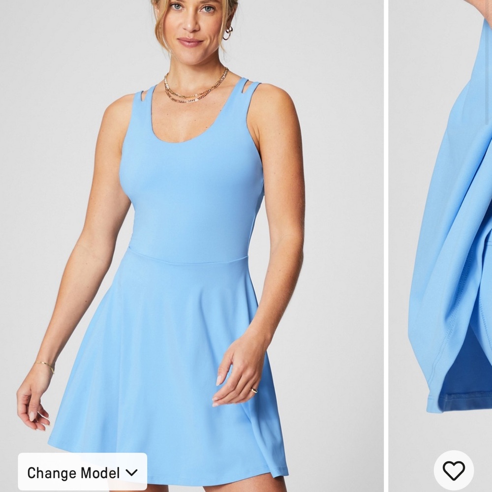 Fabletics Light Blue Activewear - image 3